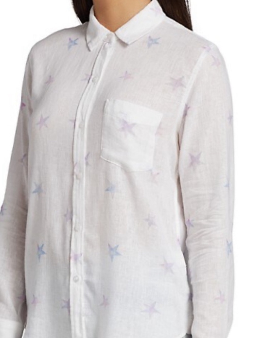 Rails Charli Button Down Tie Dye Stars Small